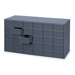 Durham Mfg 014-95 Drawer Bin Cabinet With 30 Drawers, Prime Cold Rolled Steel,