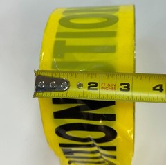 Body Guard 1400ft X 3″ Yellow Construction Obstruction Crime Scene CAUTION TAPE