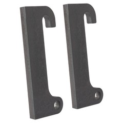 1 Pair Blank Quick Attach Loader Mounts For Cat IT28 Loader mounts Steel