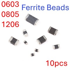 SMD Surface Mount Ferrite Beads 0603 0805 1206 0Ω-1000Ω EMI Suppression Filter