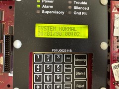 Bosch FPD-7024 Fire Alarm Control Panel Unlocked and Factory Defaulted. Clean