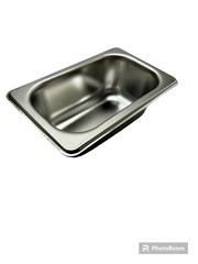 6 PCS of Steam Table Pans – Stainless Steel 1/9 size, 2.5″ High/ new