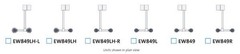 WaterSaver EW849R (Right Handed) Deck Mounted Laboratory Eye Wash Faucet