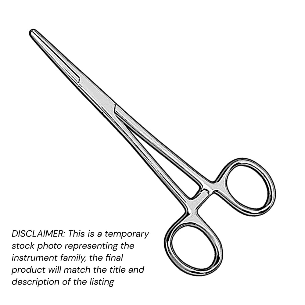 2 pcs Kelly Hemostat Forceps 7″ Straight Brushed Stainless Finish XPRS OR Grade