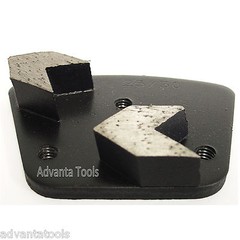 Trapezoid Arrow Seg Grinding Shoe / Disc / Plate – Medium Bond – 25/30 Grit