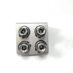 Hydraulic Quick Release Coupling Break Away Mounting Bracket 1/2” NPT TL39B-4
