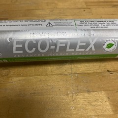 Lot 10: Silco Eco-Flex EF-9500 High Performance Hybrid Adhesive/Sealant 20oz New