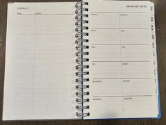 2027 Blue Sky Lindley Calendar Year Weekly & Monthly Planner (3″ x 6″)