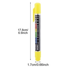 Parthan Paint Thickness Gauge,Paint Coating 17.8×7.2×1.7cm, As Picture Show