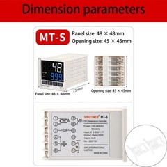 3PC MT-S PID Temperature Controller Thermostat Fahrenheit Relay/SSR AC 100V-240V