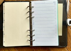 Filofax 2016 Personal Organizer, The Original Monochrome, 6.75 × 3.75″ – NEW