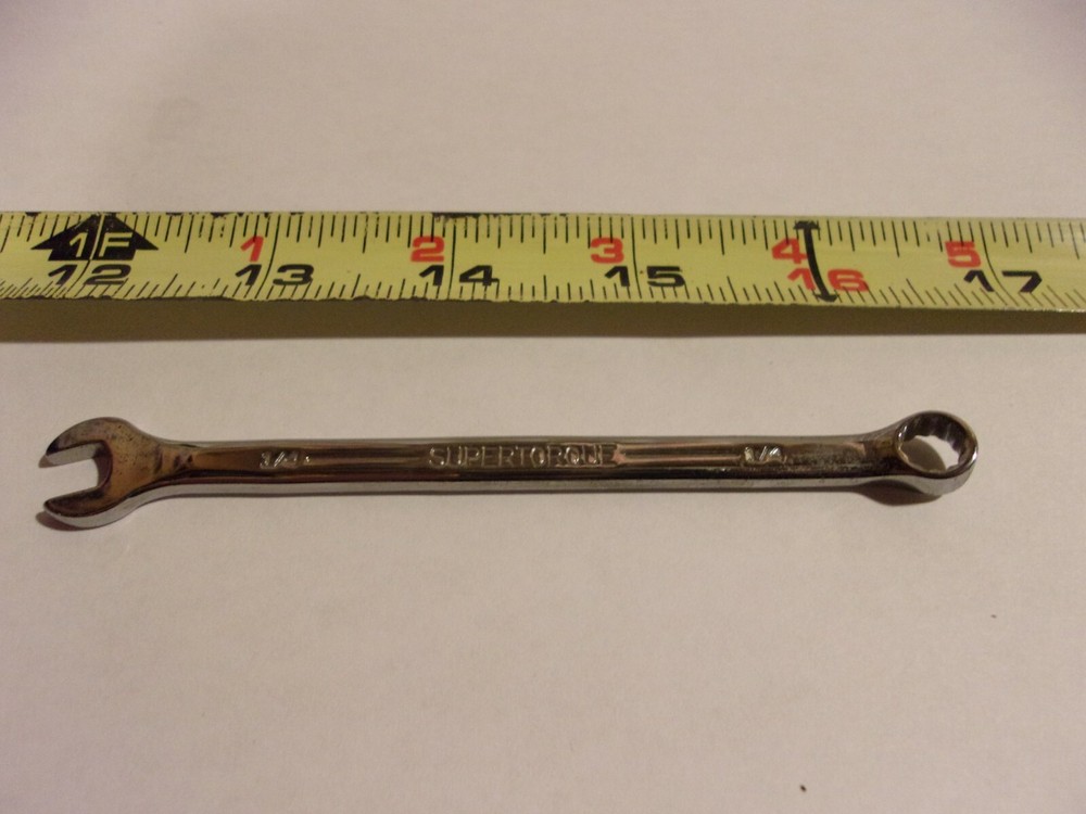 NEW SURPLUS WILLIAMS SUPERTORQUE 1/4″ 12-POINT COMBINATION WRENCH 1208SC