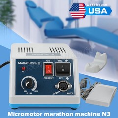 Dental Lab Marathon Electric Polisher Unit N3 Micromotor Polishing Machiner |NEW
