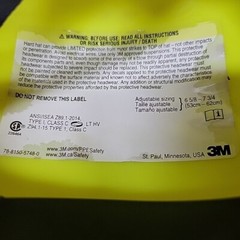 3M ANSI/SEA Z89.1 Full Brim Hard Hat, Type 1, Class C, Adjustable Sizing 6⅝-7¾