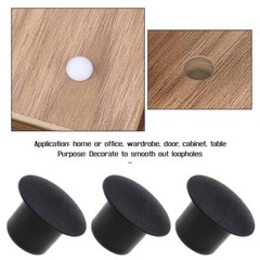 Ø 9mm 10mm 11mm Hole Plugs PVC Rubber Blanking Round Masking Finishing Inserts