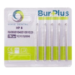 Wave Dental Surgical Straight Handpiece Bur HP Shank 44.5mm Round Taper Fissure
