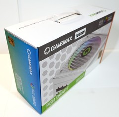 GAMEMAX 1050W ATX 3.0 PCIE 5.0 ARGB Smart 80+ Gold Power Supply UNIT (PSU) WHITE