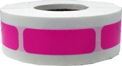 Rectangle Stickers | 0.5 x 1.5″ Inches Wide – 500 Pack | Pick One Color