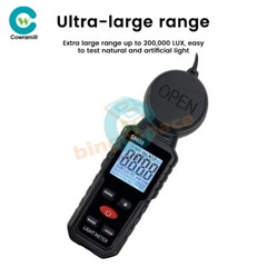 Digital illuminance Light Meter Lux meter Photometer 200000Lux Luxmeter Tool