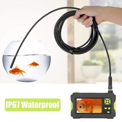 Industrial Endoscope, HD 1080P Inspection Camera with 4.3 inch LCD Screen, 8 LED…