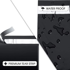 Waterproof Black Poly Mailers 14.5×19 – Reliable Self-Seal Shipping Bags