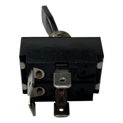 Heavy Duty Off / On (1) / On (1+2) Metal Toggle Switch 20 Amps 12 Volt Fits 1/2″