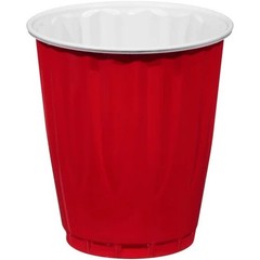 Kirkland Signature Chinet 18 oz Disposable Plastic Cups, Red, 240-count Kitchen