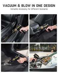 Fanttik Slim V10 Mix Cordless Car Vacuum 4 In 1 Handheld Air Duster Color Smart