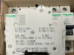 QTY-1 Schneider Electric 24426 Multi 9 C60 1P 2A C Curve 277V 5K Circuit Breaker