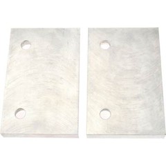 Gibraltar 6″ Wide x 4″ High x 3/4″ Thick, Flat/No Step Vise Jaw Soft, Aluminu…