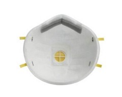 8 BX 3M 8210V N95 Particulate Respirator Protection Masks Exhalation Valve NIOSH