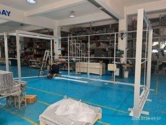 20ft + 10ft LED SEG Lightbox Display Booth Set w/ Arch & Reception Desk