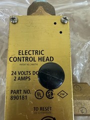 Kidde Fenwal 890181 Electric Control Head – 24V – 2A