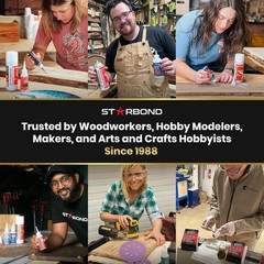 Starbond 2 oz. Multi-Purpose Medium – Super Glue (Premium Cyanoacrylate CA Glue)