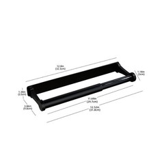 Paper Towel Holder – Self-Adhesive or Drilling, Black, Wall Mounted, Kitchen …