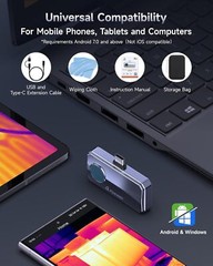 2024 FOXWELL RT100 Camera Thermal Imaging Infrared Camera For Android Type-C