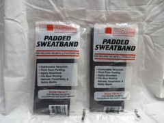 Fibre-Metal Padded Sweatbands Terrycloth For Hard Hats FM-44 T (Qty of 2)