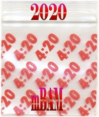 100 PACK SHERO2 2020 Apple Zip Baggies 2.0X2.0″ Mini POLYBAGS