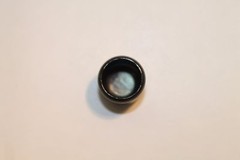 Military Web Strap End Tip, 1″ Mil-Spec Webbing Ball Tip, Black. Lot of 10