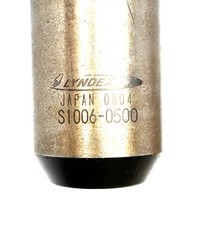 Lyndex S1006-0500 End Mill Holder 1/2 in Dia Hole Straight Shank 1 in Dia Nose