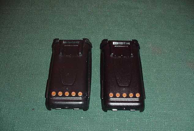 2 GENUINE M/A COM HARRIS XG75 P7300 P5500 P5400 P5300 XG25P BT023406-003 BATTERY