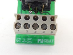 Gray Pathway Modular Connector 5108 Stainless Steel XLRF Insert 3-Pin Receptacle