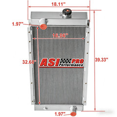 2040996 4Rows Radiator For Caterpillar CAT 320C 320CL E320C L 3066 Eng 204-0996
