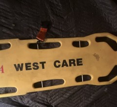EMAS USA EMS yellow Backboard/Spine Board Stretcher for Emergency Medicine