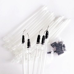 20Pcs/Set Disposable Dental Pre-bent Saliva Ejector Aspirator Suction Syring Tip