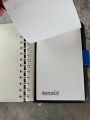 AMERICAN GIRL TODAY Vintage Blue School Planner Notebook (see description)