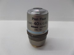 Nikon Plan Fluor ELWD DIC M 40X/0.60 WD 3.7-2.7 Microscope Objective