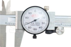 SHARS 6″ & 12″ Dial Caliper Combo .001″ Double Shock Proof Stainless NEW R}
