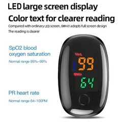 Finger Tip Pulse Oximeter Meter SpO2 Oxygen Saturation rate Heart Blood Monitor