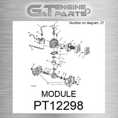 PT12298 MODULE fits JOHN DEERE (Surplus Open Box)